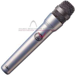  AKG Elle C Hand Held Vocal Condenser Microphone (Silver 
