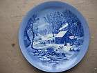 Currier and Ives Collector Plate, Home in the Wilderness