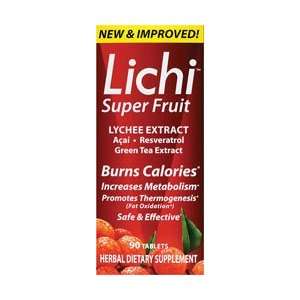  Lichi Super Fruit Lychee Extract 90 Tabs Health 