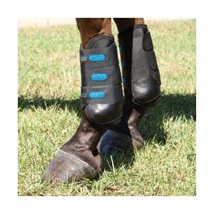  Premier Equine Air Cooled Eventing Boots   Black Sports 