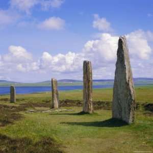 Ring of Brodgar (Brogar), Mainland, Orkney Islands, Scotland, UK 