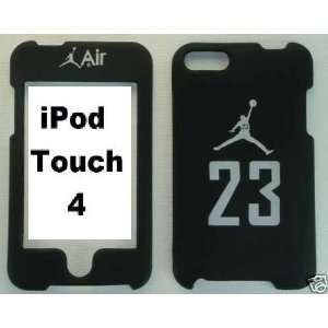 Jordan 23 air Jumpmen black basketball logo Apple ipod iTouch Touch 4G 