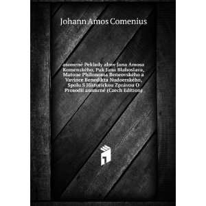   vou O Prosodii asomrnÃ© (Czech Edition) Johann Amos Comenius Books