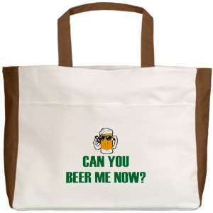    Beach Tote Mocha Can You Beer Me Now Beer Mug 