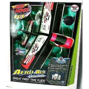  Air Hogs R/C Aero Ace Evolution Red Airplane 27 MHz Toys & Games