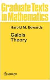   Theory, (038790980X), Harold M. Edwards, Textbooks   