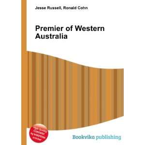  Premier of Western Australia Ronald Cohn Jesse Russell 