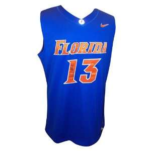 Joakim Noah Autographed Florida Gators (Blue #13) Nike Elite Jersey