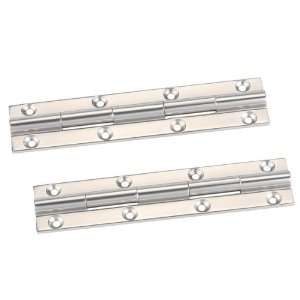  Jewelery Box Hinge Satin Nickel 4 x 7/8 Pair