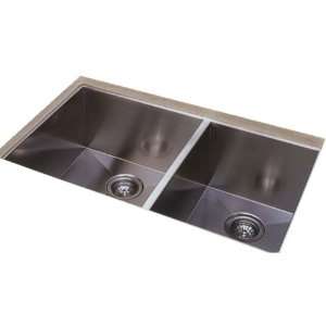 Empire Industries Sinks ED3320 SS EVEREST SINK 33X20 DOUBLE BOWL 