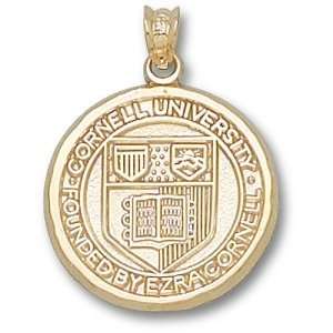 Cornell University Seal 3/4 Pendant (Gold Plated)