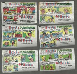 bazooka joe chewing gum comics from early 70s