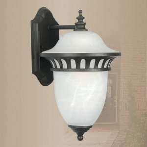  Livex 7612 07 Chateau 1 Light Outdoor Wall Lantern in 