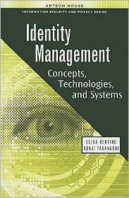 Identity Management Concepts, Technologies, and Systems, (1608070395 