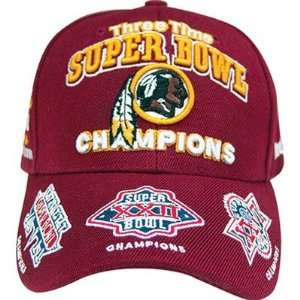   NFL Washington Redskins Commemorative Super Bowl Hat