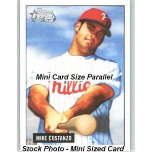  2005 Bowman Heritage Mini Parallel #280 Mike Costanzo FY 