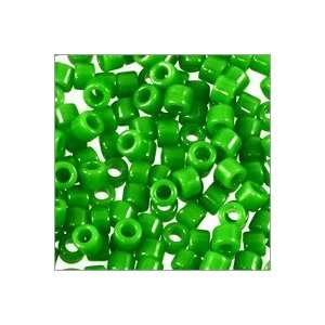   Delica Seed Bead 11/0 Opaque Green (3 Gram Tube) Beads