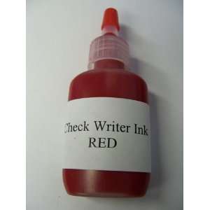  Check Writer Ink   RED