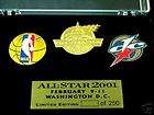 2001 NBA All Star Game Set #20 of 250 Ltd Edition Pin