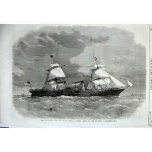  1862 Cunard Steam Ship Scotia Napier Glasgow Maritime 