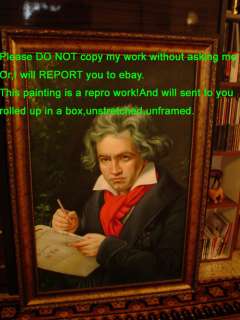 Repro Great Musician Deutschland Ludwig van Beethoven  