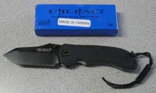 NEW Ontario 8910 JPT 4R Folding Knife Utilitac II Black  