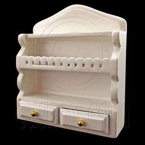 White Kitchen Double Doors Hanging Cabinet 112 Dolls House Dollhouse 