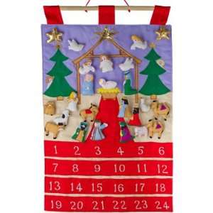 Holy Night Fabric Advent Calendar 