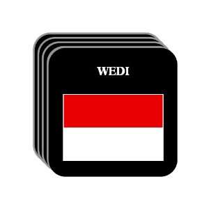  Indonesia   WEDI Set of 4 Mini Mousepad Coasters 