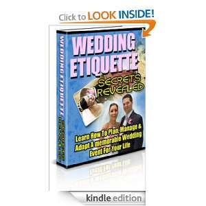 Wedding Etiquette Secrets Revealed Anonymous  Kindle 