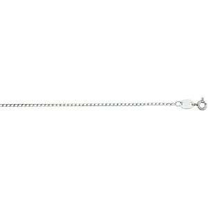   Long Link Curb Necklace Chain 1.5 mm wide, 8 inch long Long Bracelet