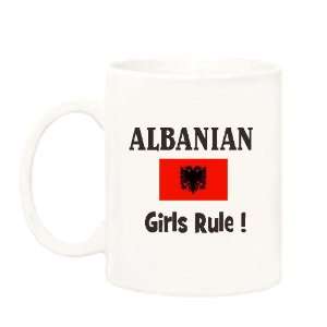  Albanian Girls Rule  Mug Coffee Cup 