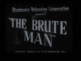 16mm Film 46 THE BRUTE MAN   Rondo Hatton The Creeper  