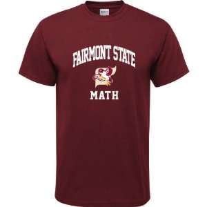  Fairmont State Fighting Falcons Maroon Youth Math Arch T 