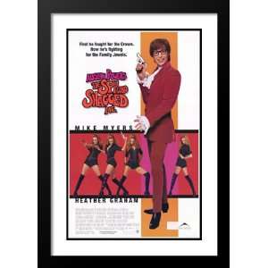 Austin Powers 2 The Spy 20x26 Framed and Double Matted Movie Poster 