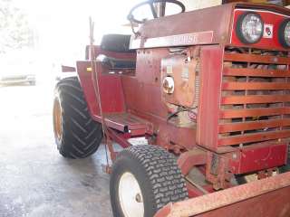 1974 Wheel Horse D 180 Tractor with Snow Blade  