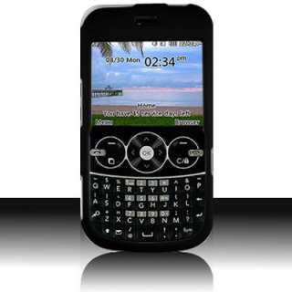 Silicone Skin Black Gel Case For LG 900G NET 10 Phone  