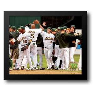  Athletics   2006 ALDS / Game 3 Celebration 14x12 Framed 