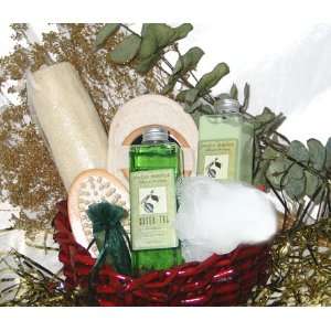  Lavish in Green Tea Spa Gift Basket Health & Personal 