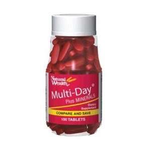  Natural Wealth Daily Multivitamin Plus Minerals Tabs 100 
