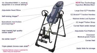 Teeter Hang Ups Refurbished EP 950 Inversion Table EP950 with ANKLE 