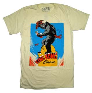 King Kong Classic Empire State Building Movie T Shirt Tee  