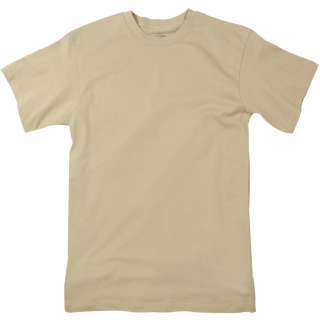 Army Military Desert Sand Solid Color S S T Shirt Short Sleeve Tees 