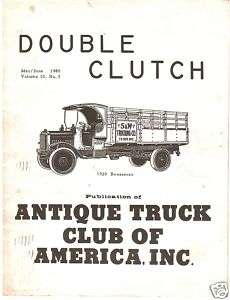 1980 Double Clutch magazine   Ford Model AA Truck ATCA  