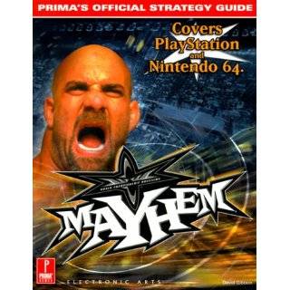WCW Mayhem Primas Official Strategy Guide by David Gibbon 