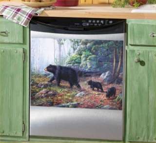 Dishwasher Magnet Bear Lodge Cabin Kitchen decor Door  