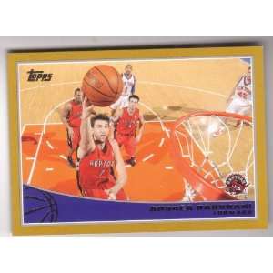 ANDREA BARGNANI 2009 10 Topps #283 GOLD PARALLEL #0334 of 2009 made 