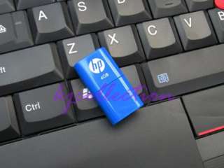 HP 16GB 16G USB Flash Pen Drive Mini Nano v240b Blue  