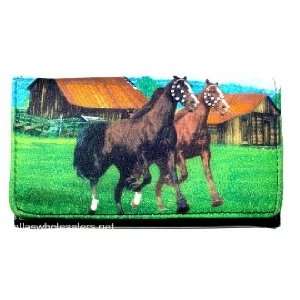  Tennesee Walking Horse Wallet with Rhinestones Everything 