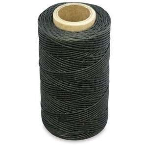  Waxed Thread   Black, 4 oz, Waxed Thread, 25 yd Arts 